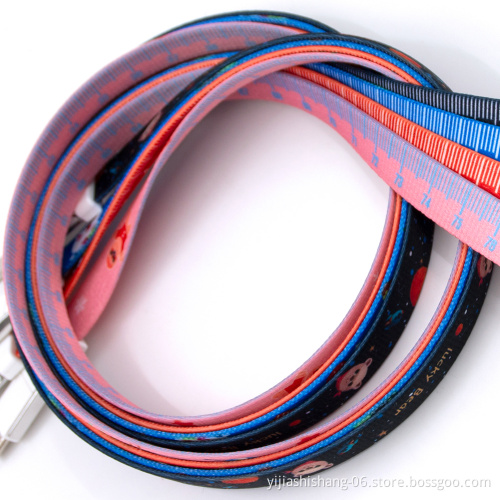 Phone Lanyard Holder Neck Strap Charging Cable Data Cord For IPhone Micro-USB Type-C